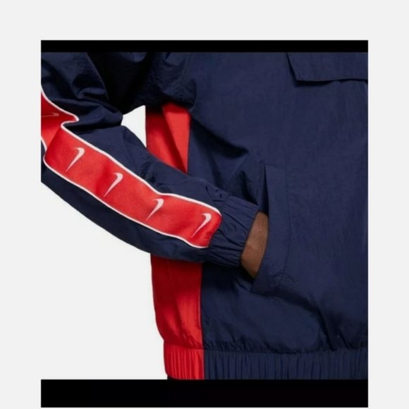 New Nike Sportswear Big Swoosh Pullover Jacket M - Picture 4 of 7